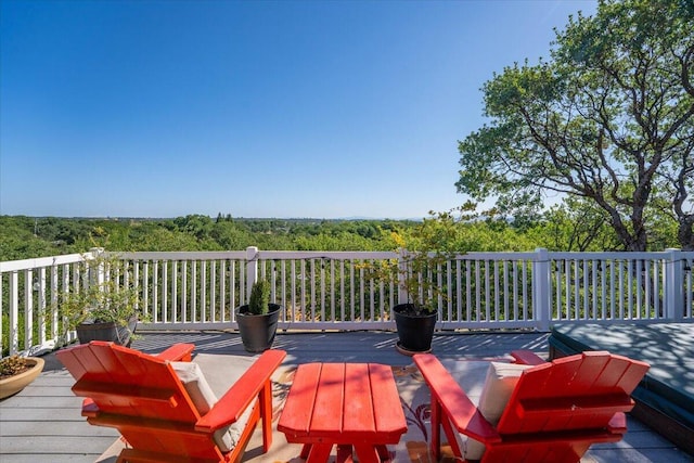 21350 Wilcox Rd, Red Bluff, CA 96080 - deck featuring a view of trees