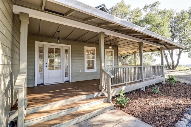 13360 Oak Run Rd, Oak Run, CA 96069 - entrance to property featuring covered porch