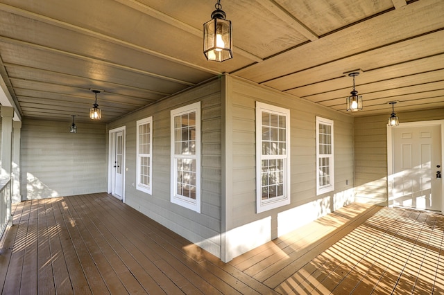 13360 Oak Run Rd, Oak Run, CA 96069 - view of wooden porch