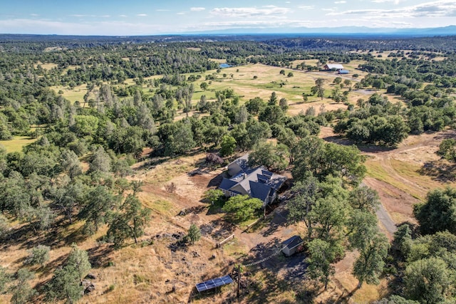13360 Oak Run Rd, Oak Run, CA 96069 - aerial overview of property's location with a heavily wooded area