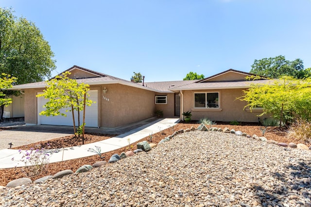3640 Oro St, Redding, CA 96001 - single story home featuring an attached garage and stucco siding