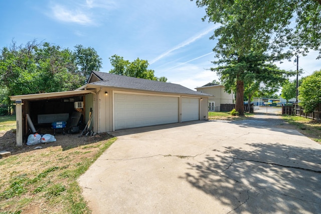 5101 Bidwell Rd, Redding, CA 96001 - view of front of property featuring a garage and an outbuilding