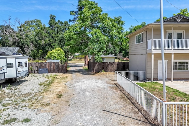 5101 Bidwell Rd, Redding, CA 96001 - view of road with a gated entry