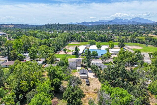 5101 Bidwell Rd, Redding, CA 96001 - bird's eye view of a mountainous background