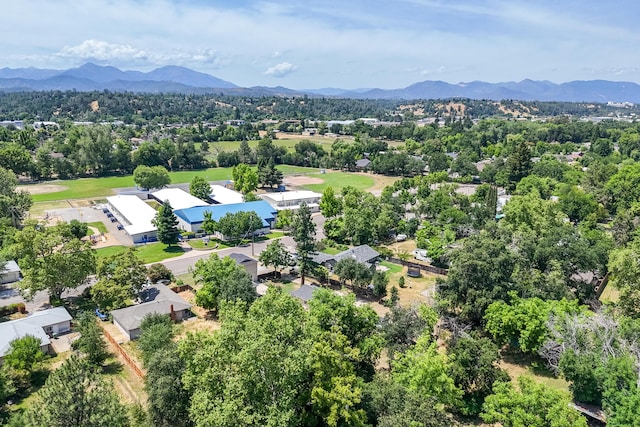 5101 Bidwell Rd, Redding, CA 96001 - bird's eye view of a mountain backdrop