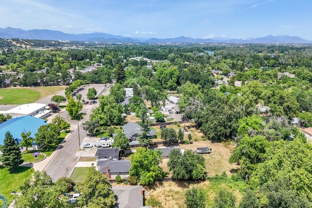 5101 Bidwell Rd, Redding, CA 96001 - bird's eye view of a mountainous background