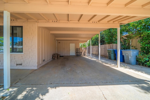2006 Vale Dr, Redding, CA 96002 - view of patio / terrace featuring a carport