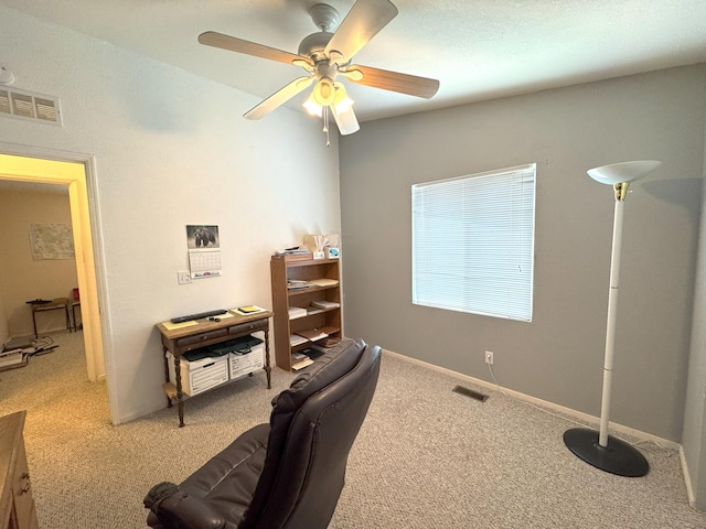 29093 Day Rd, Mcarthur, CA 96056 - carpeted office with ceiling fan