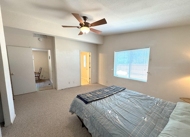29093 Day Rd, Mcarthur, CA 96056 - carpeted bedroom with a ceiling fan