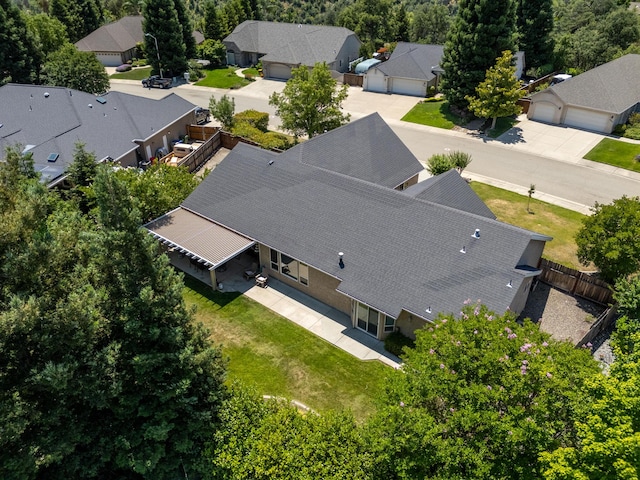 3921 Silver Lace Ln, Redding, CA 96001 - aerial view of residential area