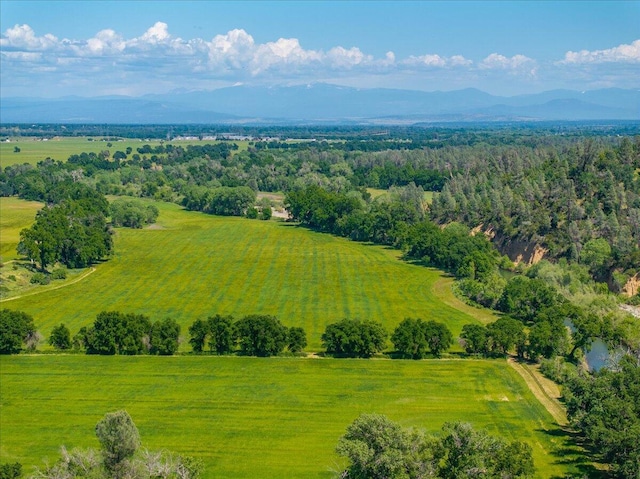 3141 Meadow Oak Dr, Cottonwood, CA 96022 - view of rural area featuring a mountainous background