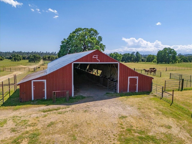 3141 Meadow Oak Dr, Cottonwood, CA 96022 - view of outbuilding featuring a rural view and an exterior structure