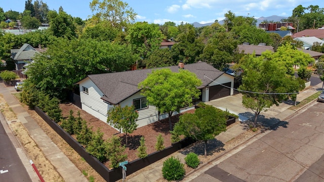 1666 Willis St, Redding, CA 96001 - aerial view of a mountain backdrop