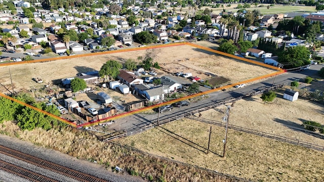 1695/1699 Blossom Ave, Fairfield, CA 94533 - aerial view of residential area featuring property boundaries highlighted