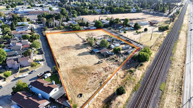 1695/1699 Blossom Ave, Fairfield, CA 94533 - view of property location featuring property parcel outlined and nearby suburban area