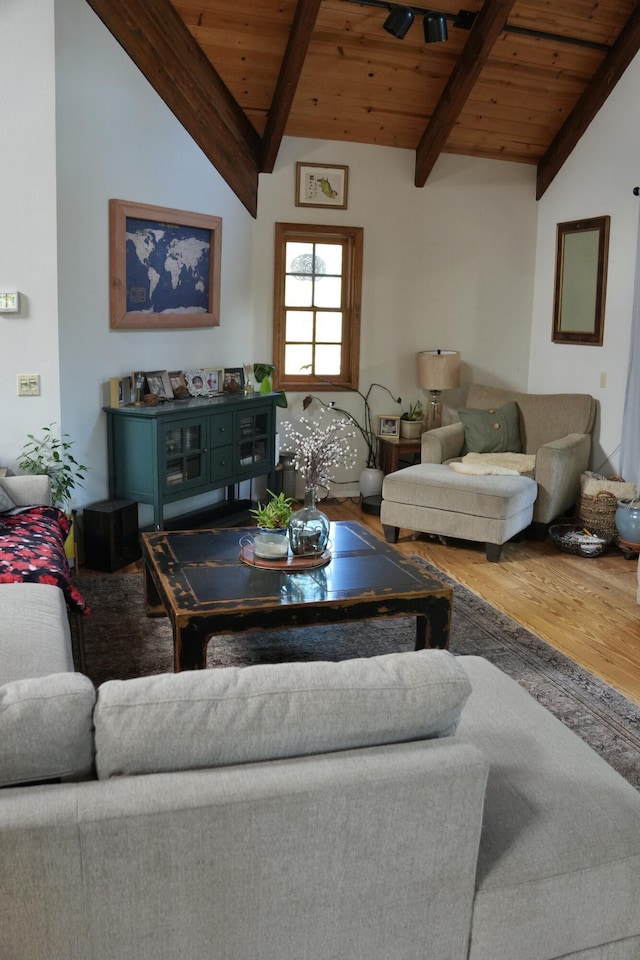 261 Salt Flat Rd, Lewiston, CA 96052 - living area featuring wood ceiling and wood finished floors