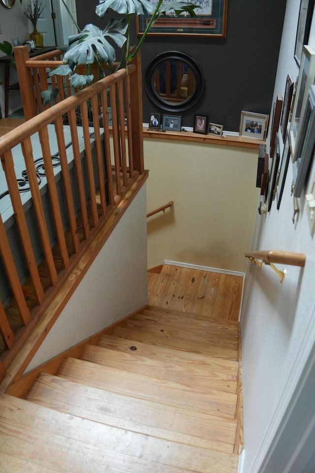 261 Salt Flat Rd, Lewiston, CA 96052 - staircase with wood finished floors