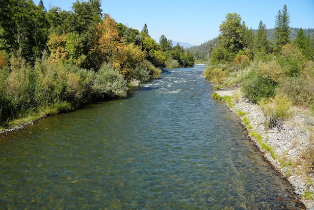 261 Salt Flat Rd, Lewiston, CA 96052 - water view with a heavily wooded area
