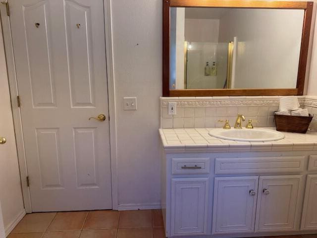 261 Salt Flat Rd, Lewiston, CA 96052 - bathroom featuring vanity and tile patterned flooring