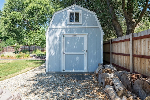 466 Tourmaline Way, Redding, CA 96003 - view of shed with a fenced backyard
