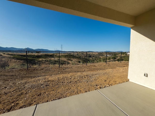 4206 Acadia Pl, Redding, CA 96001 - view of yard with a mountain view and a patio