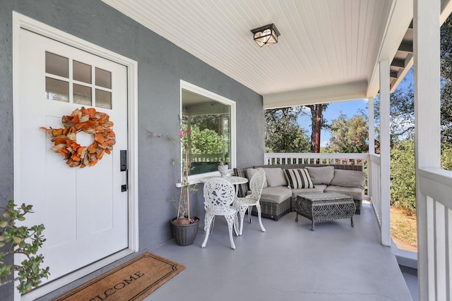 3826 Railroad Ave, Redding, CA 96001 - view of patio / terrace featuring an outdoor living space