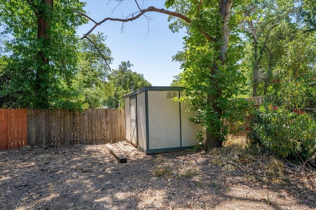2551 S Waverly Ave, Redding, CA 96001 - view of shed with a fenced backyard