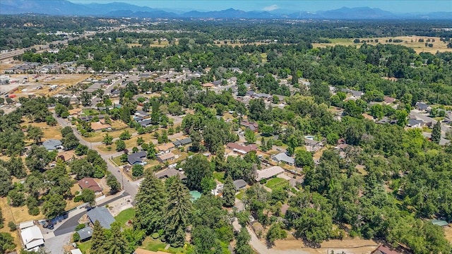 2551 S Waverly Ave, Redding, CA 96001 - aerial view of property's location featuring mountains