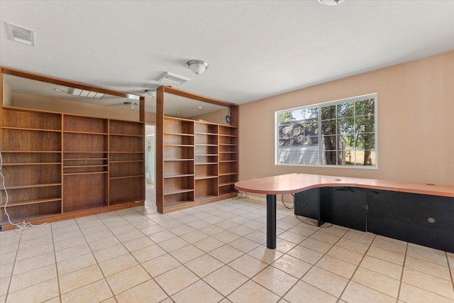 22400 E Elk Trl, Redding, CA 96003 - unfurnished office with light tile patterned floors and built in features