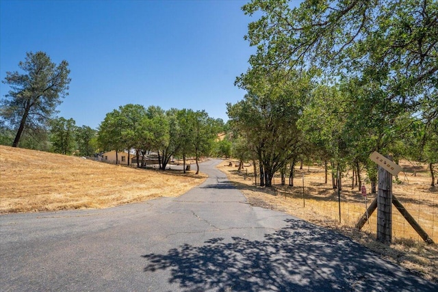22400 E Elk Trl, Redding, CA 96003 - view of asphalt road featuring a view of countryside