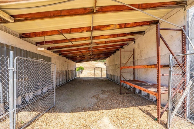 22400 E Elk Trl, Redding, CA 96003 - view of parking / parking lot with an exterior structure and a carport