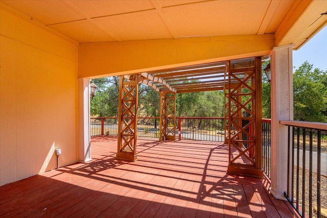 22400 E Elk Trl, Redding, CA 96003 - wooden deck with a pergola