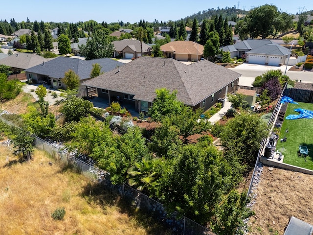 4648 Kilkee Dr, Redding, CA 96001 - aerial perspective of suburban area