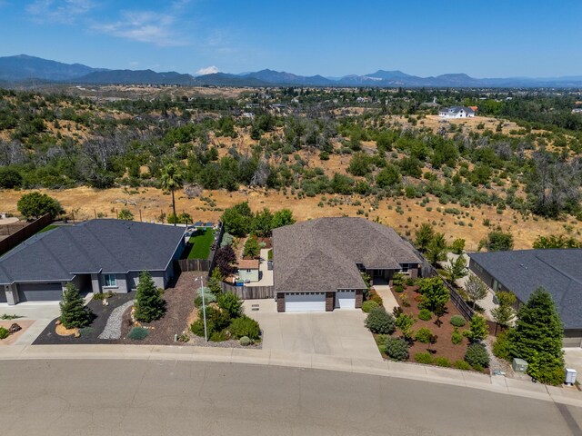 4648 Kilkee Dr, Redding, CA 96001 - view of subject property with a mountain backdrop