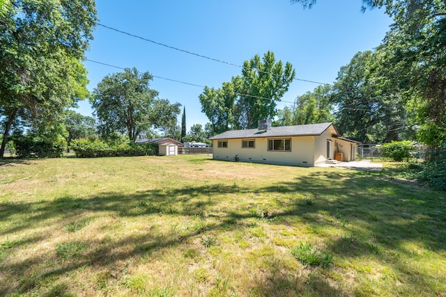 5867 Bell Rd, Redding, CA 96001 - view of yard