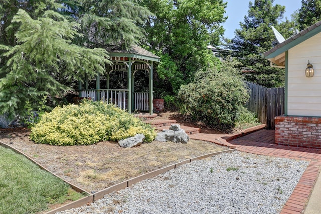 3097 Butterfly Ln, Shasta Lake, CA 96019 - view of yard featuring a gazebo