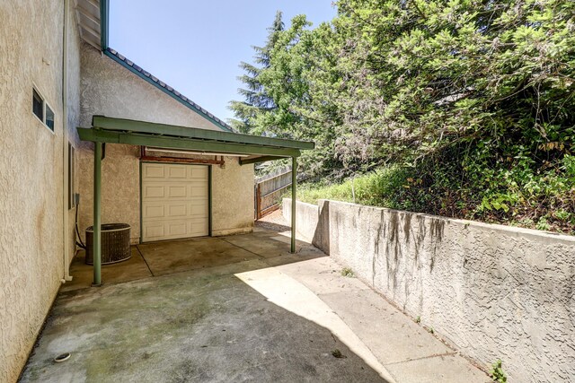 3097 Butterfly Ln, Shasta Lake, CA 96019 - garage with central air condition unit