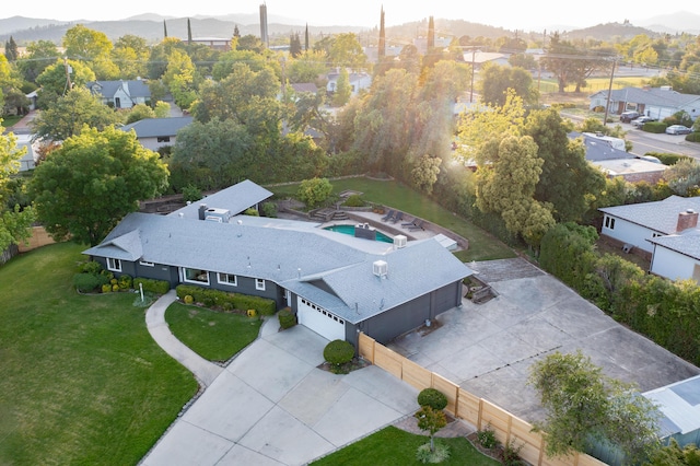 2180 Oak Ridge Dr, Redding, CA 96001 - aerial perspective of suburban area