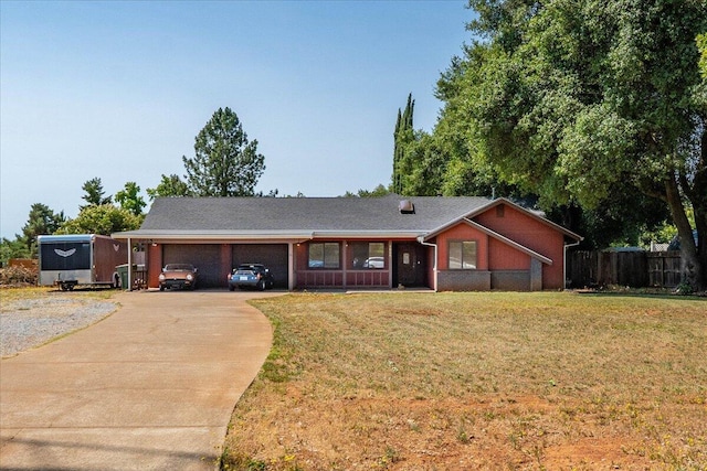 2025 El Verano St, Redding, CA 96002 - single story home featuring a garage and driveway