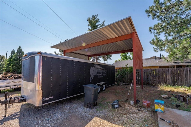 2025 El Verano St, Redding, CA 96002 - view of yard featuring a carport