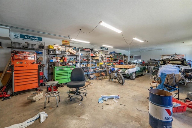 2025 El Verano St, Redding, CA 96002 - garage featuring a workshop area