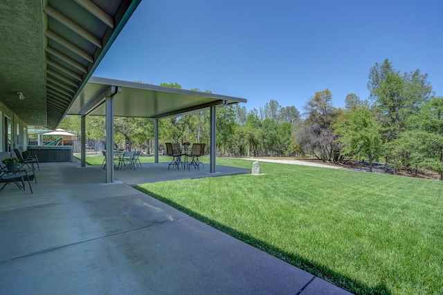 17400 Pittim Dr, Redding, CA 96003 - view of yard with a patio