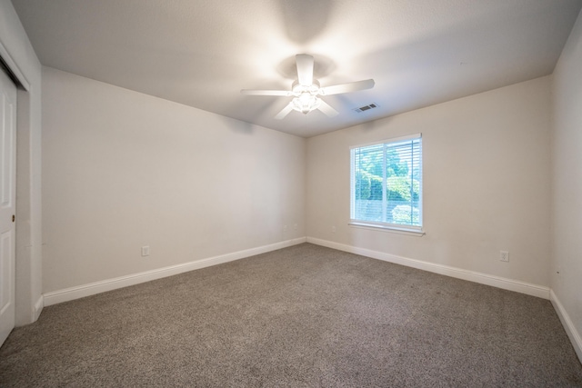 3255 Wandsworth Dr, Shasta Lake, CA 96019 - carpeted spare room with a ceiling fan and baseboards
