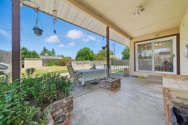 2034 Wilder Dr, Redding, CA 96002 - view of patio featuring outdoor dining space