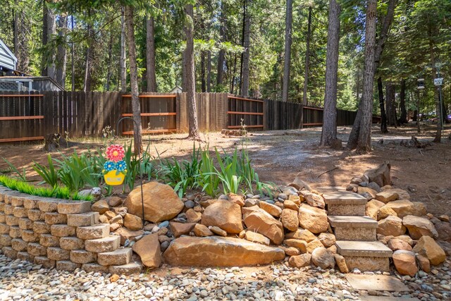 7256 Shasta Forest Dr, Shingletown, CA 96088 - view of fenced backyard
