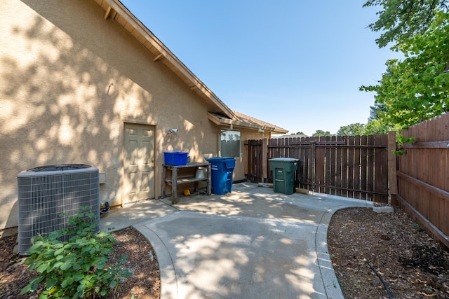 2169 Hope Ln, Redding, CA 96003 - view of patio / terrace featuring central air condition unit