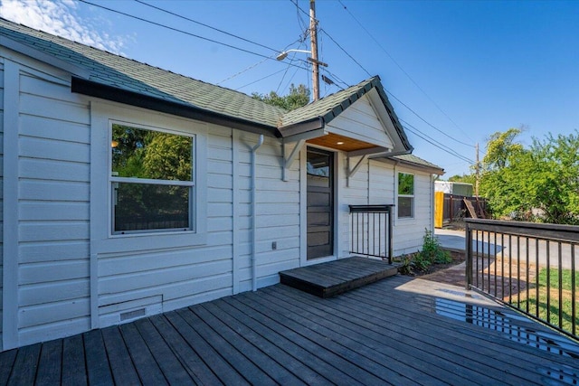1764 Chestnut St, Redding, CA 96001 - view of deck