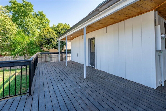 1764 Chestnut St, Redding, CA 96001 - view of wooden terrace