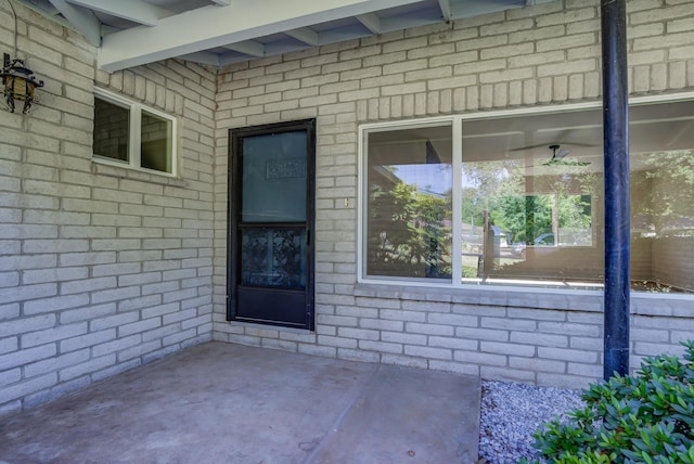 3090 Inez St, Redding, CA 96002 - view of exterior entry featuring brick siding