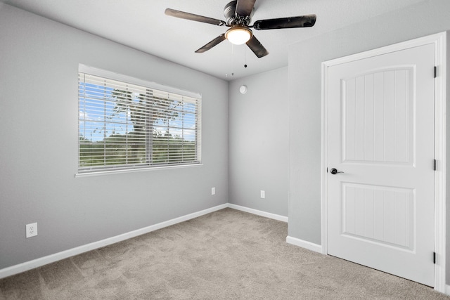 2420 Ostling Ave, Shasta Lake, CA 96019 - unfurnished bedroom with carpet and ceiling fan